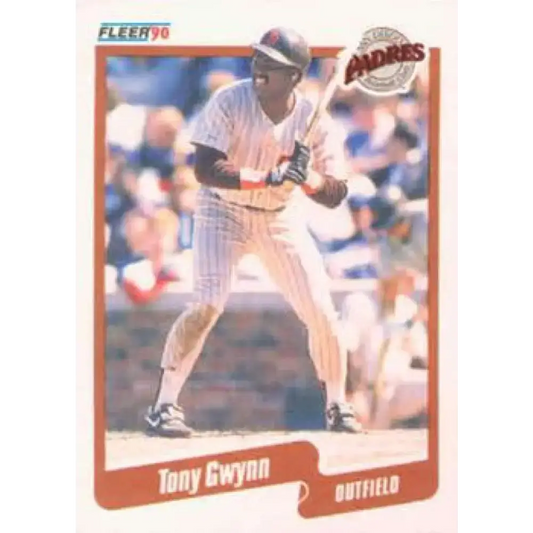1990 Fleer #157 Tony Gwynn NM-MT San Diego Padres Baseball Card - Baseball Card Single