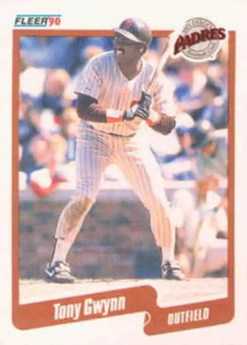1990 Fleer #157 Tony Gwynn NM-MT San Diego Padres Baseball Card - Baseball Card Single