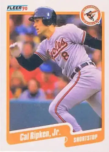 1990 Fleer #187 Cal Ripken Jr. NM-MT Orioles - Baseball Card Single