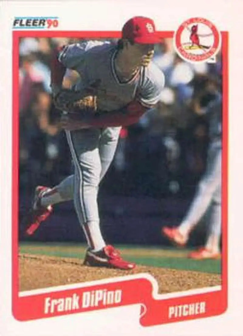 1990 Fleer #249 Frank DiPino NM-MT St. Louis Cardinals Baseball Card - Baseball Card Single