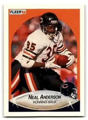 1990 Fleer #288 Neal Anderson - Football Card Single