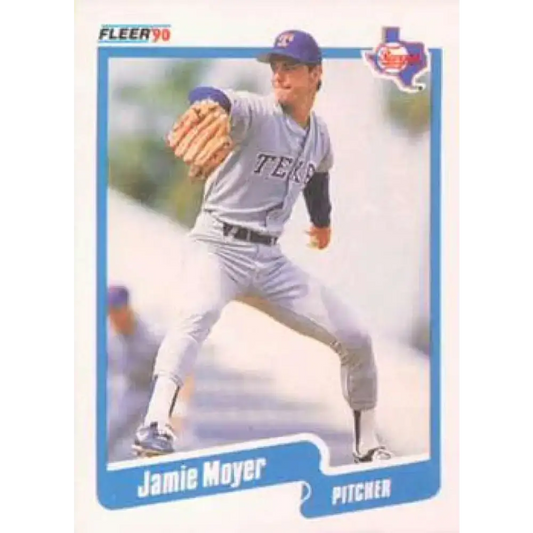 1990 Fleer #307 Jamie Moyer NM-MT Texas Rangers Baseball Card