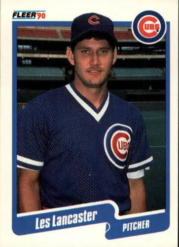 1990 Fleer #35 Les Lancaster NM-MT Cubs ID:3597 - Baseball Card Single