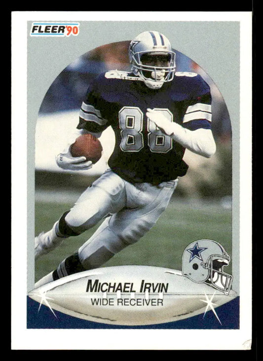 1990 Fleer #389 Michael Irvin - Football Card Single