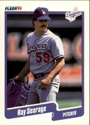1990 Fleer #408 Ray Searage NM Near Mint Dodgers ID:13180 - Baseball Card Single