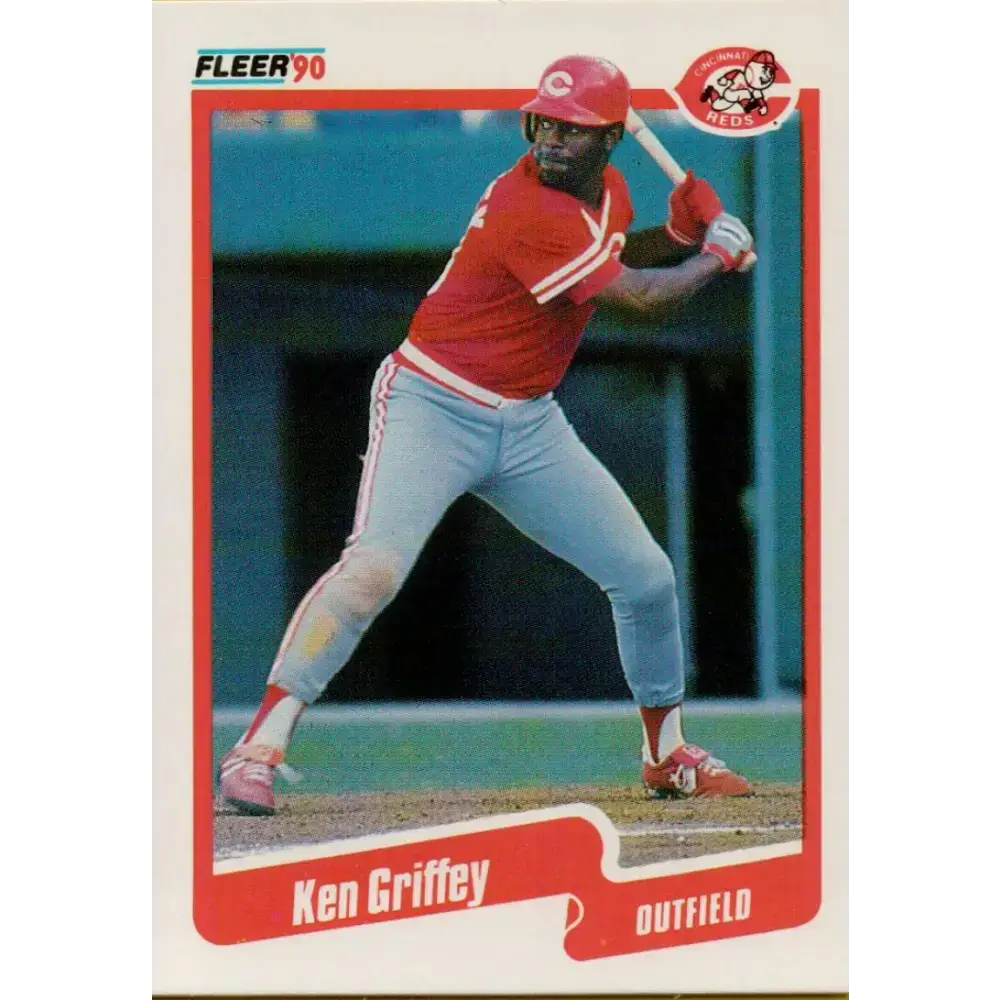 1990 Fleer #420 Ken Griffey Sr. NM-MT Cincinnati Reds Baseball Card - Baseball Card Single