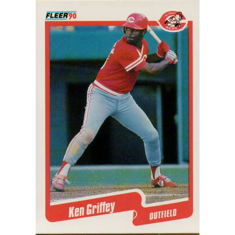 1990 Fleer #420 Ken Griffey Sr. NM-MT Cincinnati Reds Baseball Card - Baseball Card Single