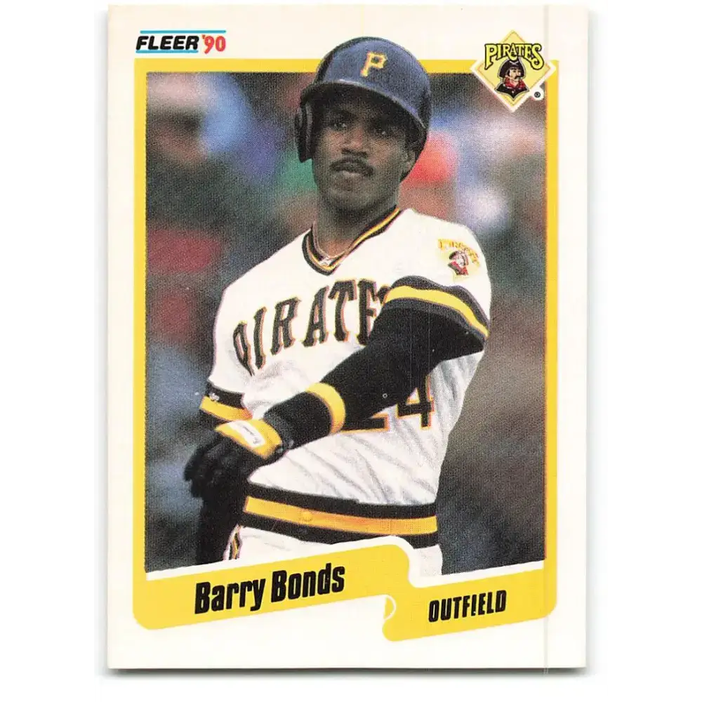 1990 Fleer #461 Barry Bonds NM-MT Pittsburgh Pirates Baseball Card - Baseball Card Single