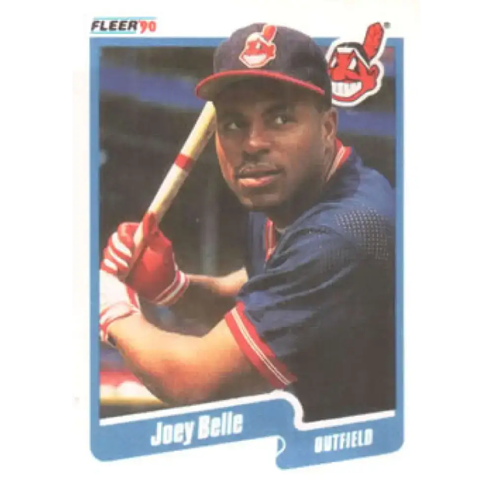 1990 Fleer #485 Albert Belle NM-MT Cleveland Indians Baseball Card - Baseball Card Single