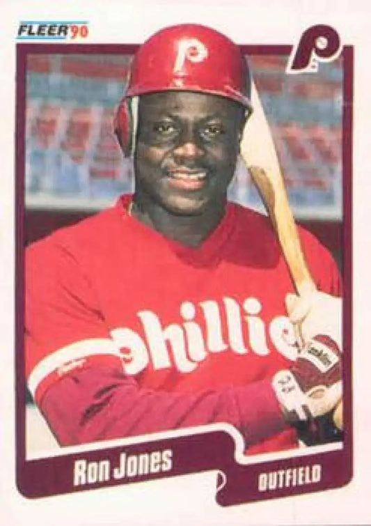 1990 Fleer #563 Ron Jones NM-MT Philadelphia Phillies Baseball Card