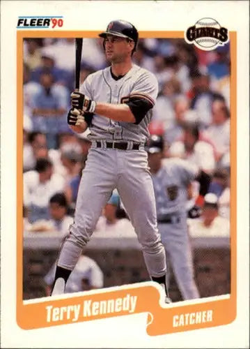 1990 Fleer #58 Terry Kennedy NM-MT Giants ID:12643 - Baseball Card Single