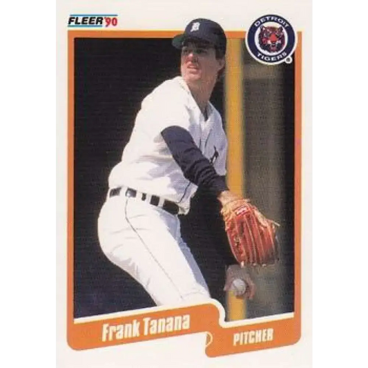 1990 Fleer #616 Frank Tanana NM-MT Detroit Tigers Baseball Card - Baseball Card Single