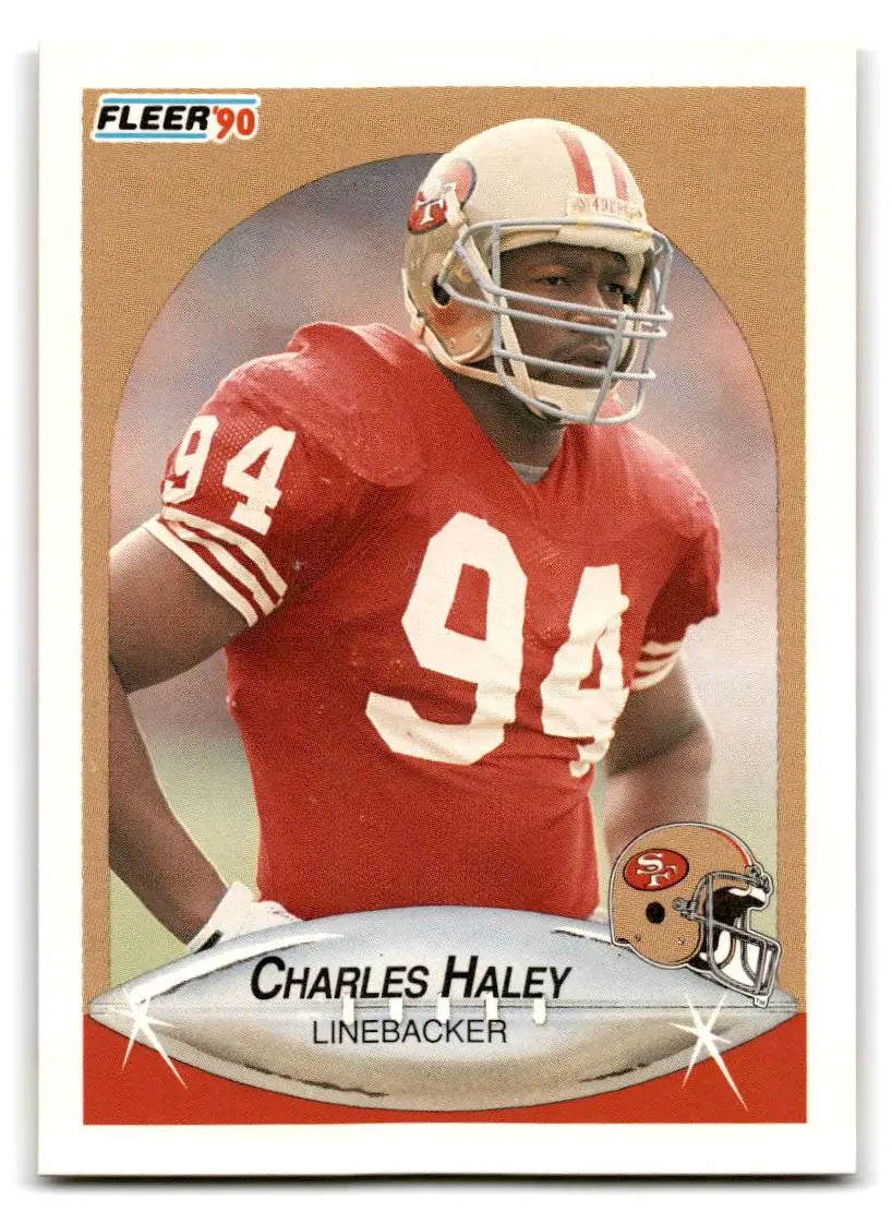 1990 Fleer #7 Charles Haley - Football Card Single