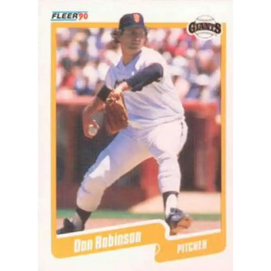 1990 Fleer #70 Don Robinson NM-MT San Francisco Giants Baseball Card - Baseball Card Single