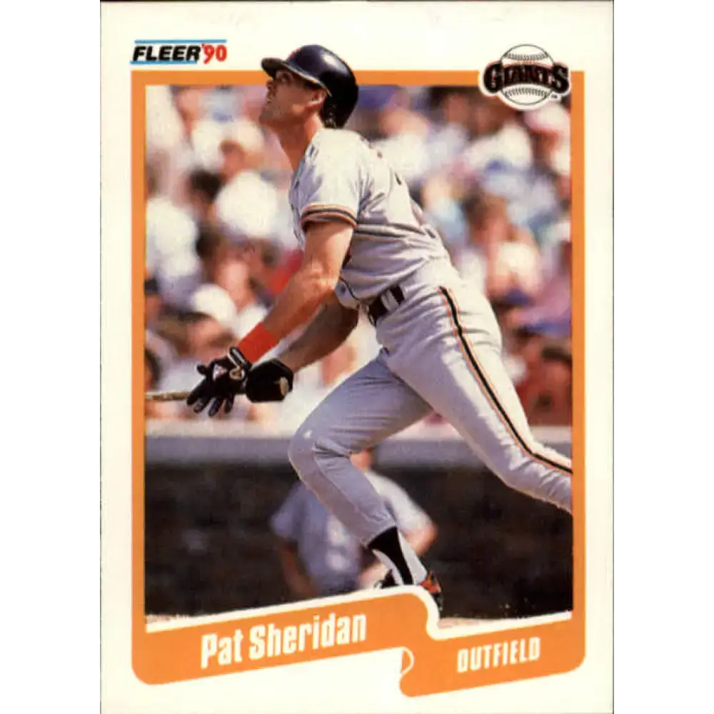 1990 Fleer #71 Pat Sheridan NM-MT San Francisco Giants Baseball Card - Baseball Card Single