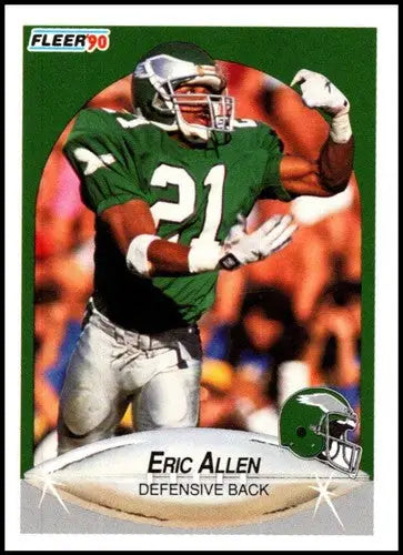 1990 Fleer #78 Eric Allen NM-MT Eagles - Football Card Single