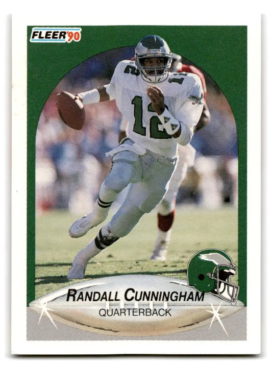 1990 Fleer #82 Randall Cunningham - Football Card Single