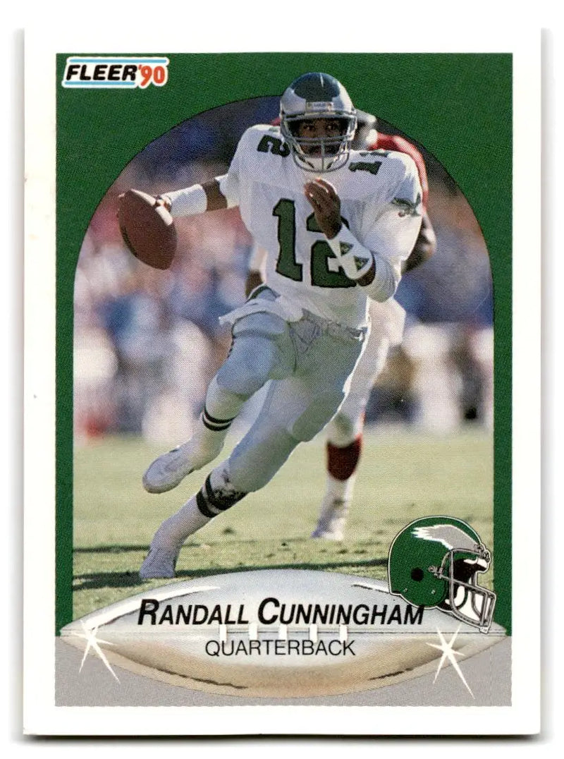 1990 Fleer #82 Randall Cunningham - Football Card Single