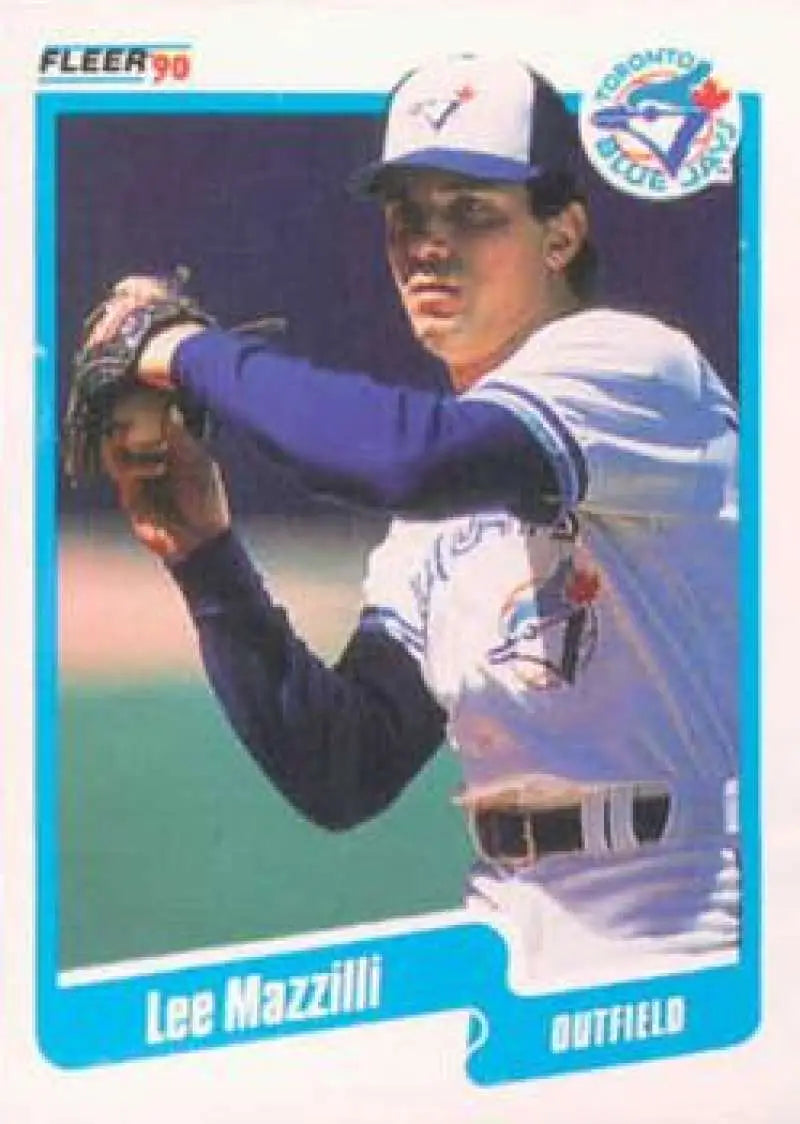 1990 Fleer #88 Lee Mazzilli NM-MT Toronto Blue Jays Baseball Card - Baseball Card Single
