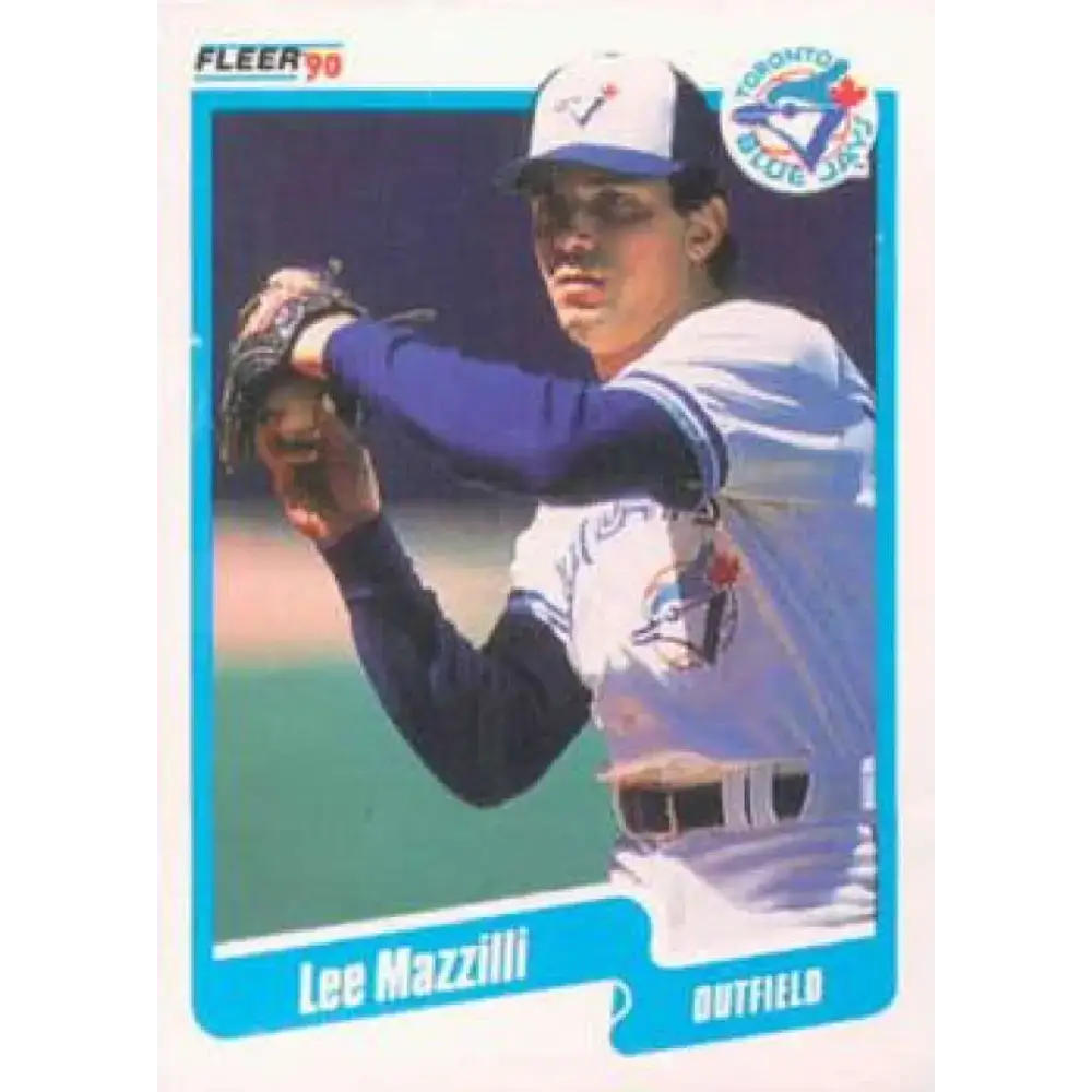 1990 Fleer #88 Lee Mazzilli NM-MT Toronto Blue Jays Baseball Card - Baseball Card Single
