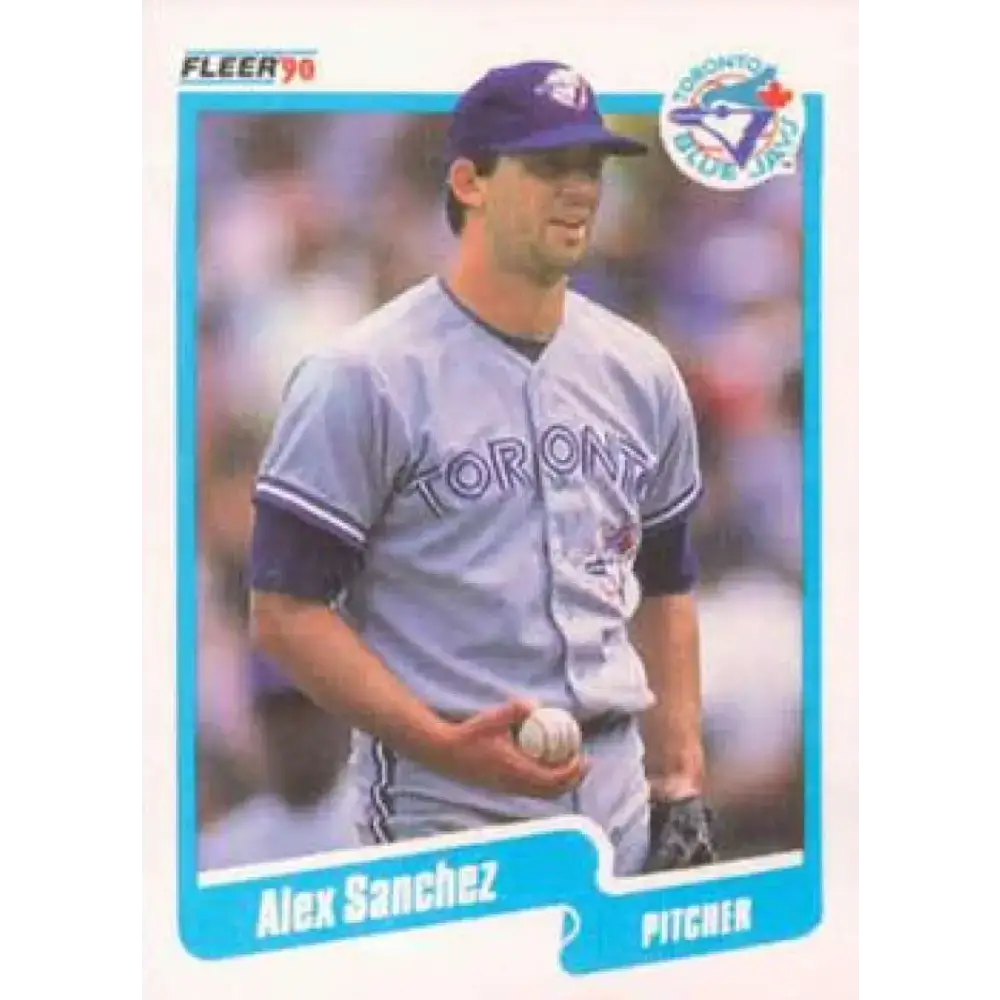 1990 Fleer #92 Alex Sanchez NM-MT Toronto Blue Jays Baseball Card - Baseball Card Single