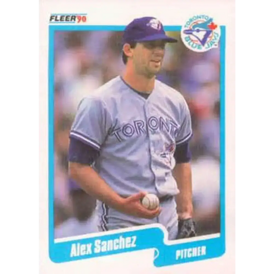 1990 Fleer #92 Alex Sanchez NM-MT Toronto Blue Jays Baseball Card - Baseball Card Single