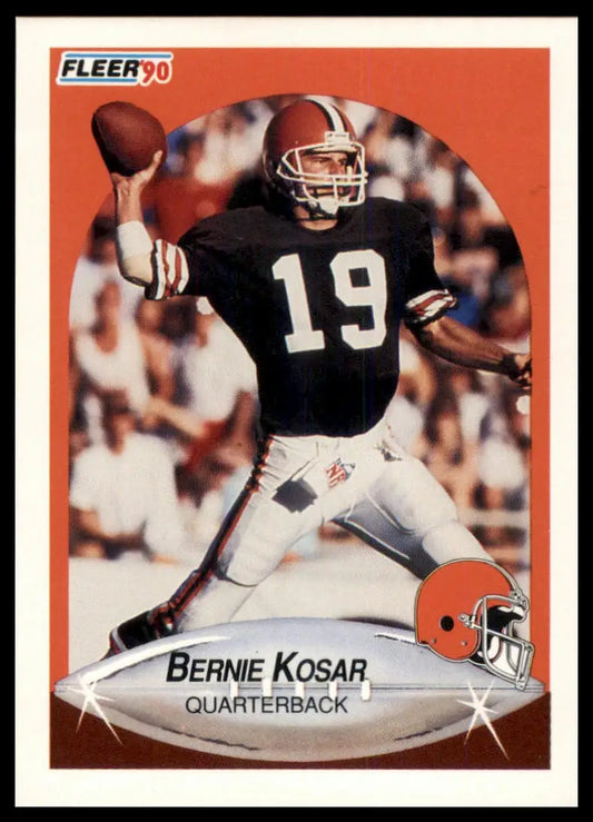1990 Fleer Bernie Kosar 51 Cleveland Browns NM - Football Card Single