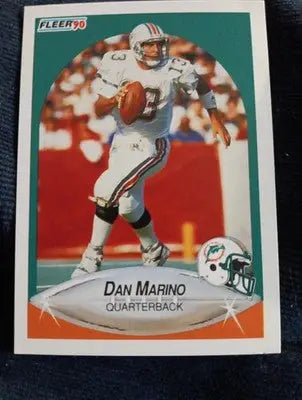 1990 Fleer - Dan Marino #244. Dolphins. NRMT+ - Football Card Single