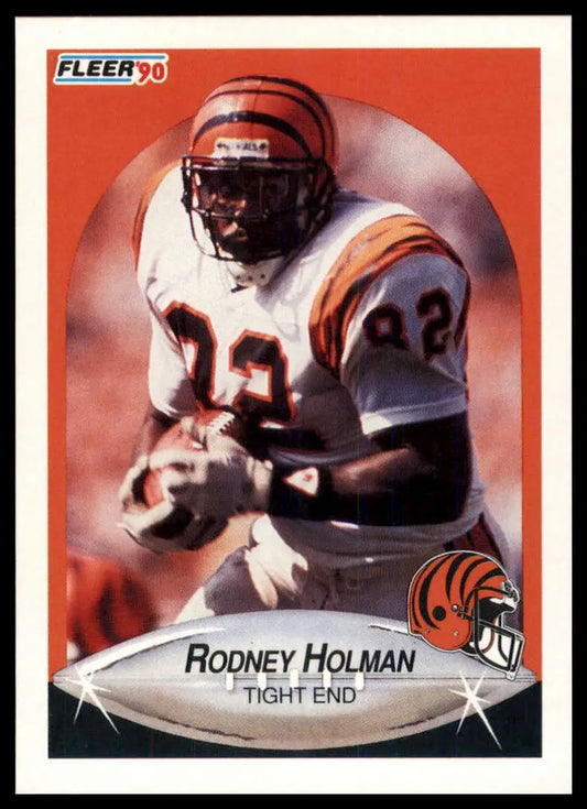 1990 Fleer Rodney Holman 216 Cincinnati Bengals NM - Football Card Single
