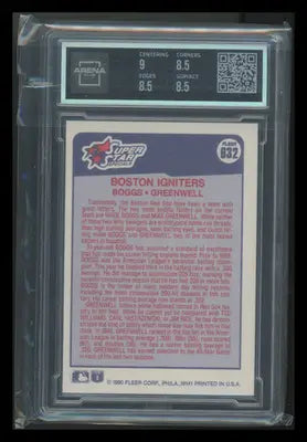 1990 Fleer Super Star Specials Wade Boggs Mike Greenwell #632 Arena Club 8.5 - Baseball Card Single