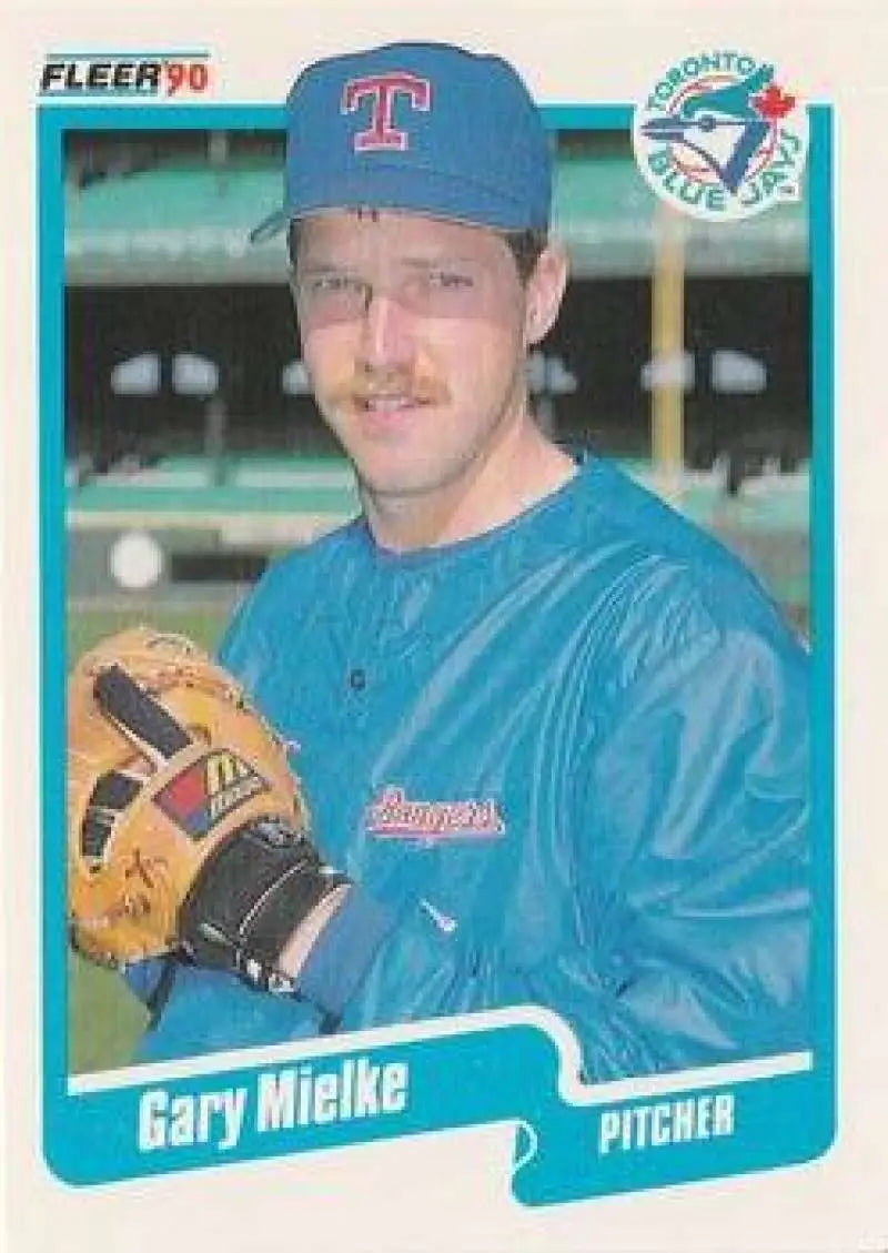 1990 Fleer Update #U-125 Gary Mielke NM-MT RC Rookie Toronto Blue Jays Baseball Card - Baseball Card Single