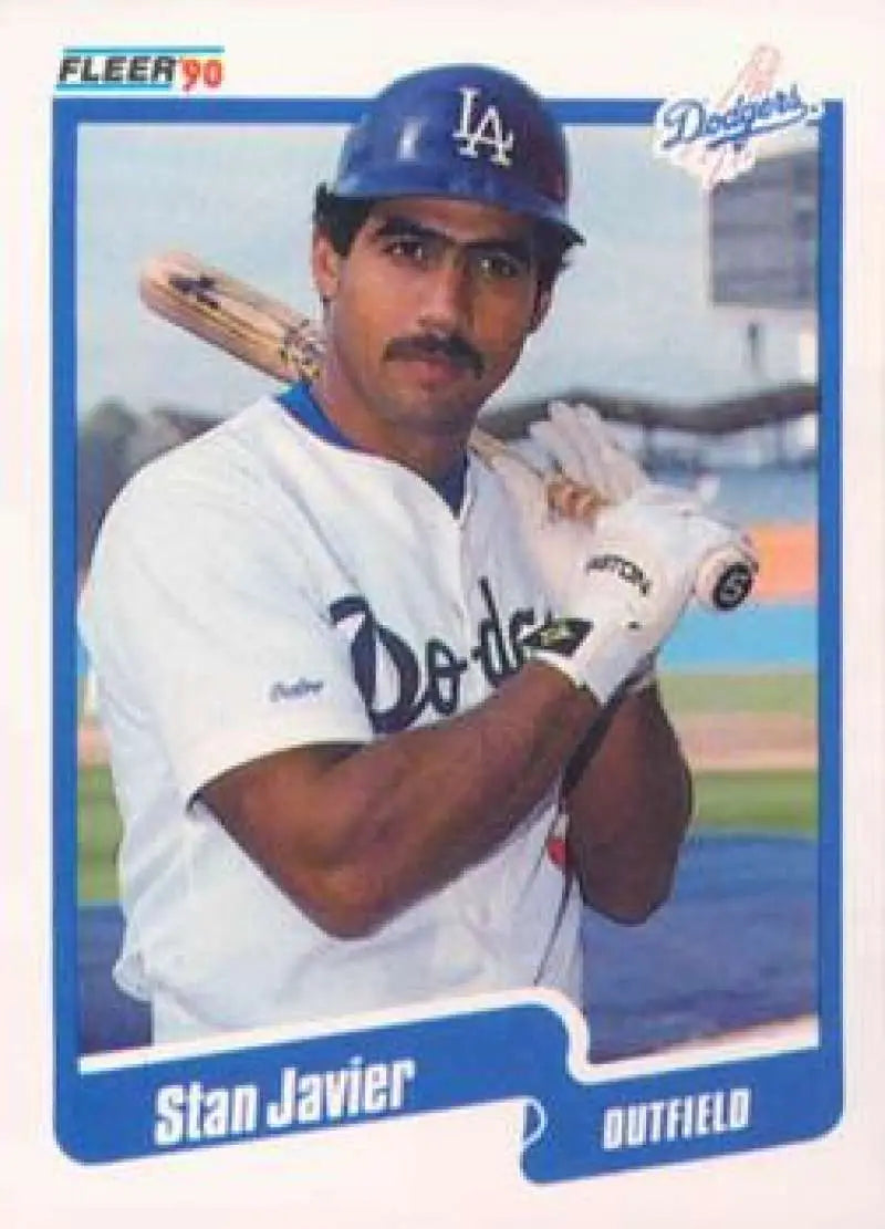 1990 Fleer Update #U-23 Stan Javier NM-MT Los Angeles Dodgers Baseball Card - Baseball Card Single