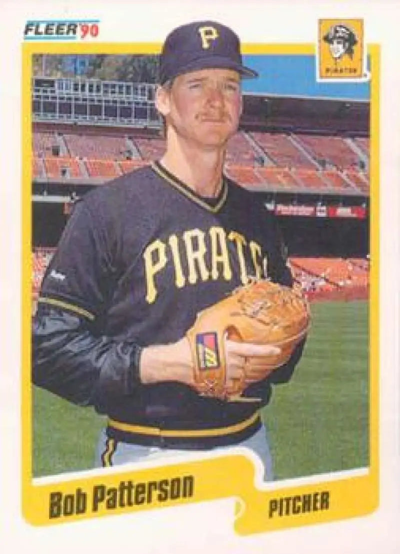 1990 Fleer Update #U-49 Bob Patterson NM-MT Pittsburgh Pirates Baseball Card - Baseball Card Single