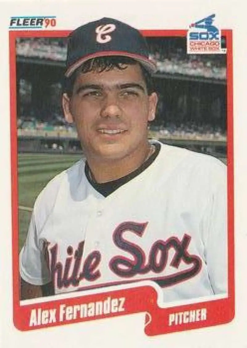 1990 Fleer Update #U-84 Alex Fernandez NM-MT RC Rookie Chicago White Sox Baseball Card - Baseball Card Single