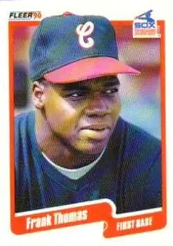 1990 Fleer Update #U-87 Frank Thomas NM-MT RC Rookie Chicago White Sox Baseball Card - Baseball Card Single
