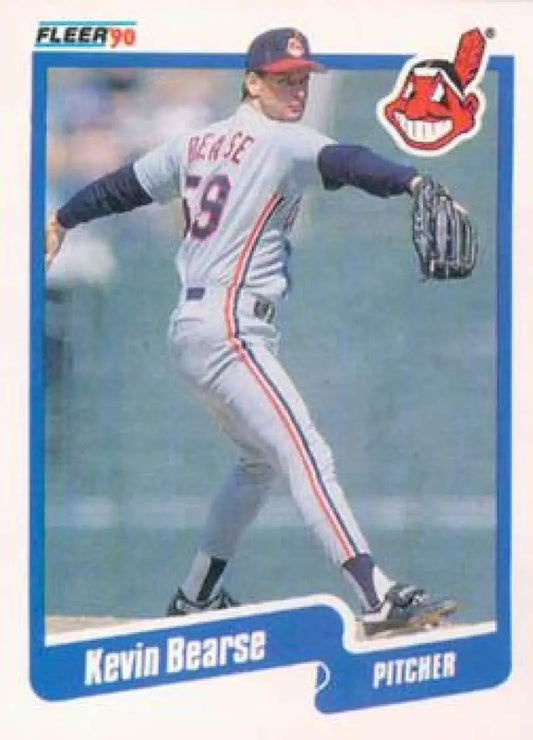 1990 Fleer Update #U-91 Kevin Bearse NM-MT RC Rookie Cleveland Indians Baseball Card - Baseball Card Single