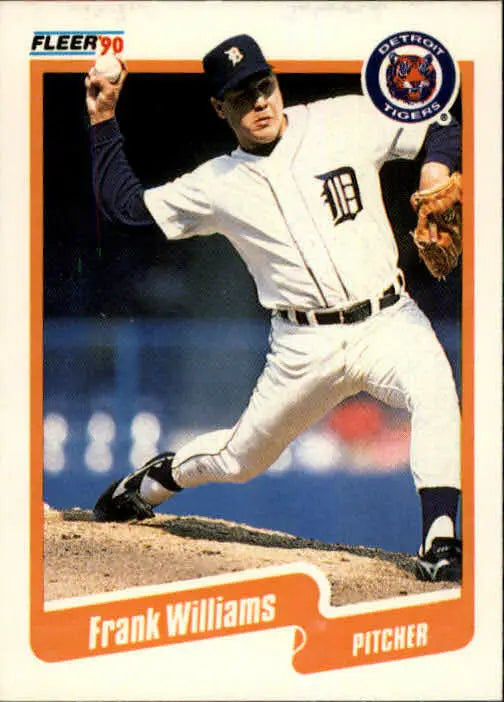 1990 Frank Williams Fleer Baseball Card #620 - Baseball Card Single