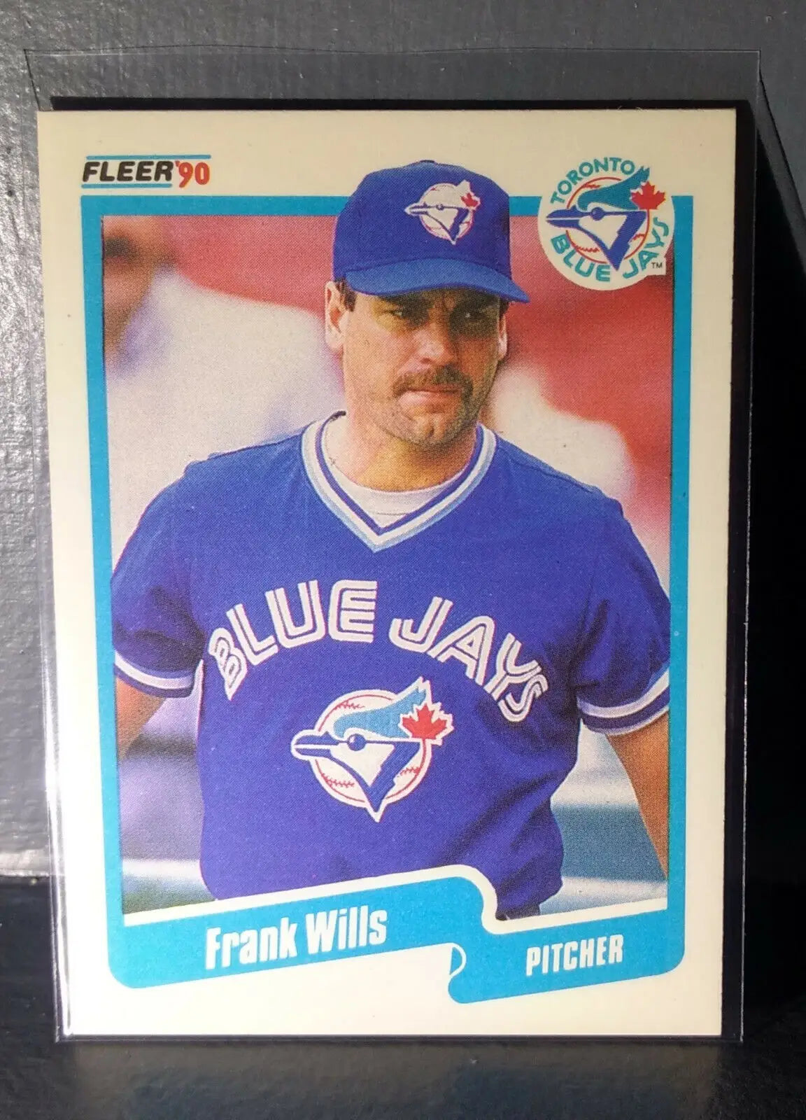 1990 Frank Wills Fleer Baseball Card #98 - Baseball Card Single