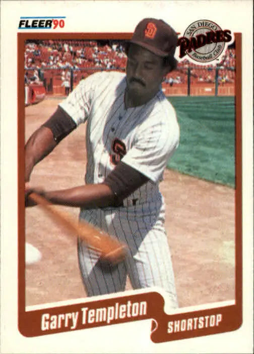 1990 Garry Templeton Fleer Baseball Card #170 - Baseball Card Single