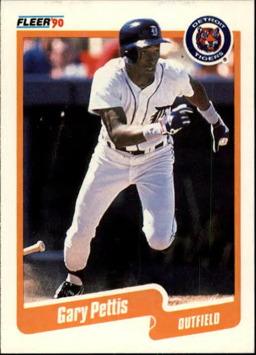 1990 Gary Pettis Fleer Baseball Card #612