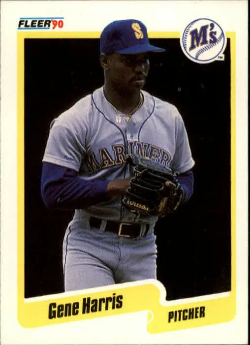 1990 Gene Harris Fleer Baseball Card #515