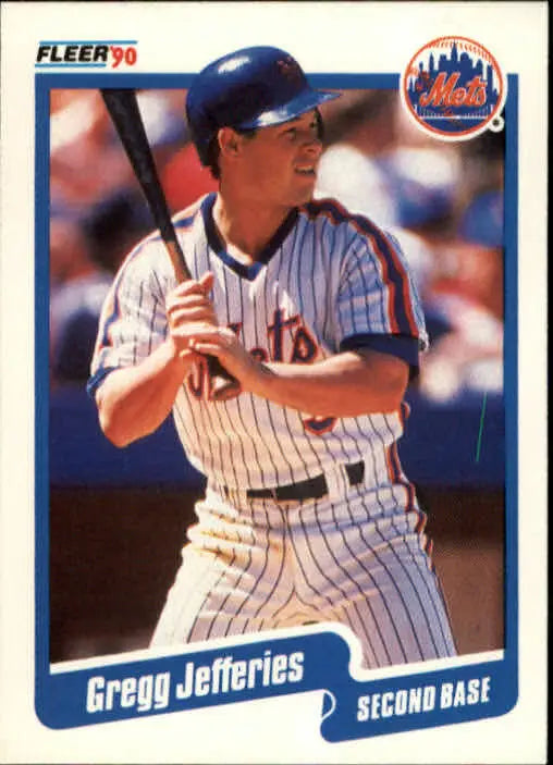 1990 Gregg Jefferies Fleer Baseball Card #207 - Baseball Card Single