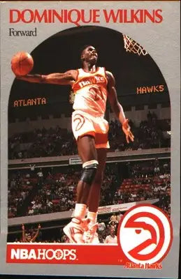 1990 Hoops Team Night Atlanta Hawks #NNO Dominique Wilkins - Basketball Card Single