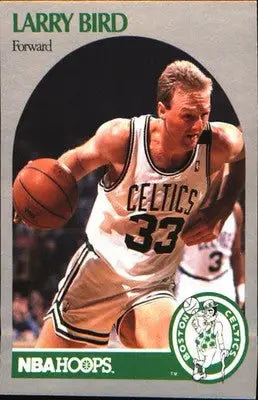 1990 Hoops Team Night Boston Celtics #NNO Larry Bird - Basketball Card Single