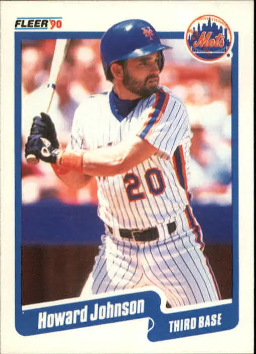 1990 Howard Johnson Fleer Baseball Card #208 - Baseball Card Single