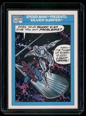 1990 Impel Marvel Comics Silver Surfer Spider-Man #153 - Marvel Card Single