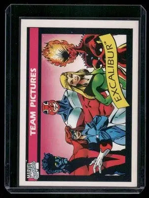 1990 Impel Marvel Universe Phoenix Shadowcat Nightcrawler Captain Excalibur #144 - Marvel Card Single