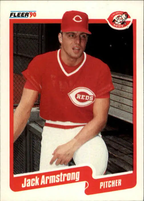 1990 Jack Armstrong Fleer Baseball Card #412 - Baseball Card Single