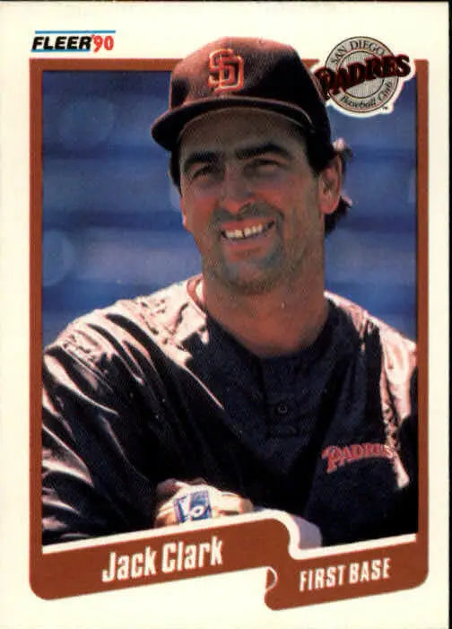 1990 Jack Clark Fleer Baseball Card #152 - Baseball Card Single