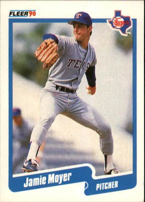 1990 Jamie Moyer Fleer Baseball Card #307 - Baseball Card Single